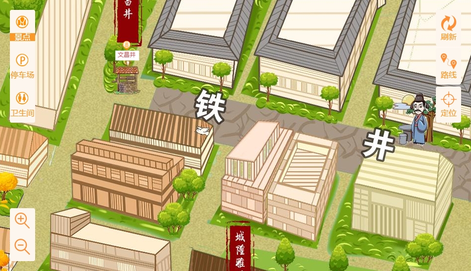 汉寿智慧景区：手绘地图与语音导览的完美融合